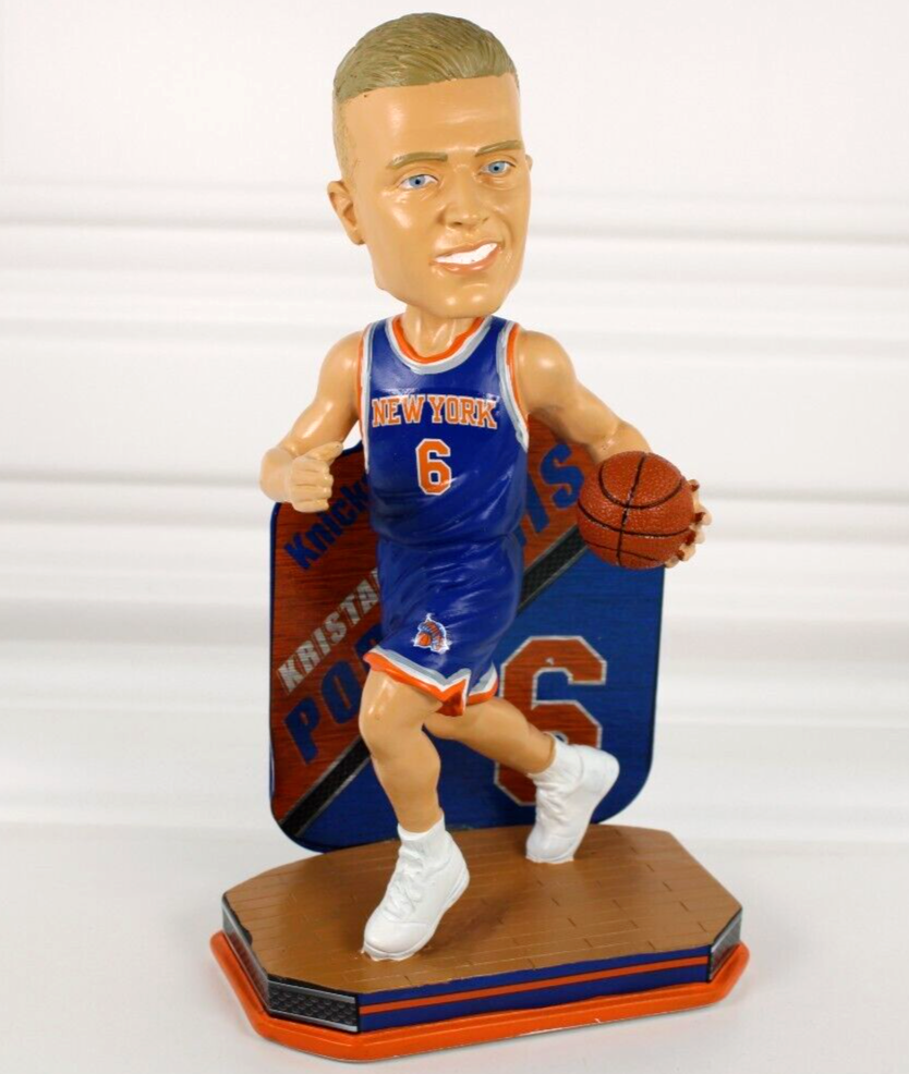 FOCO NBA NEW YORK KNICKS KRISTAPS PORZINGIS BOBBLEHEAD WIZARDS, MAVERICKS NEW