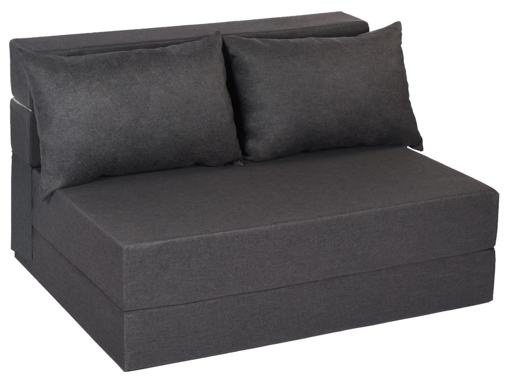 Folding Sofa Sleeper Chair with Pillow Convertible into Bed Compact Space Saver  