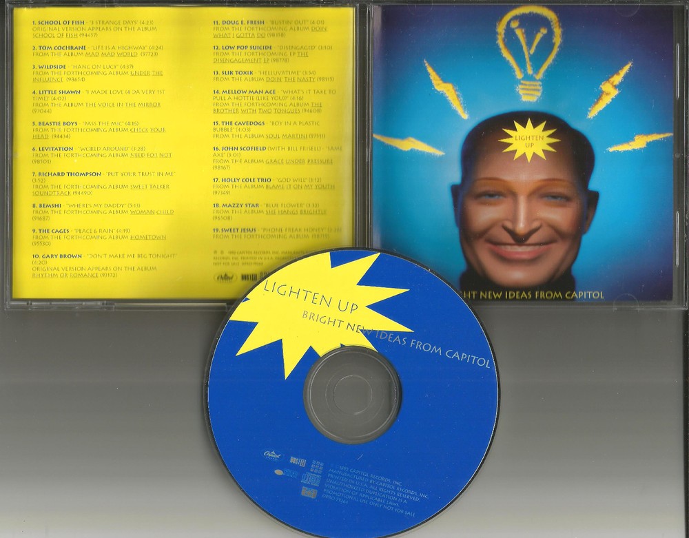 PROMO CD Mazzy Star BEASTIE BOYS Richard Thompson DOUG E. FRESH Mellow Man Ace