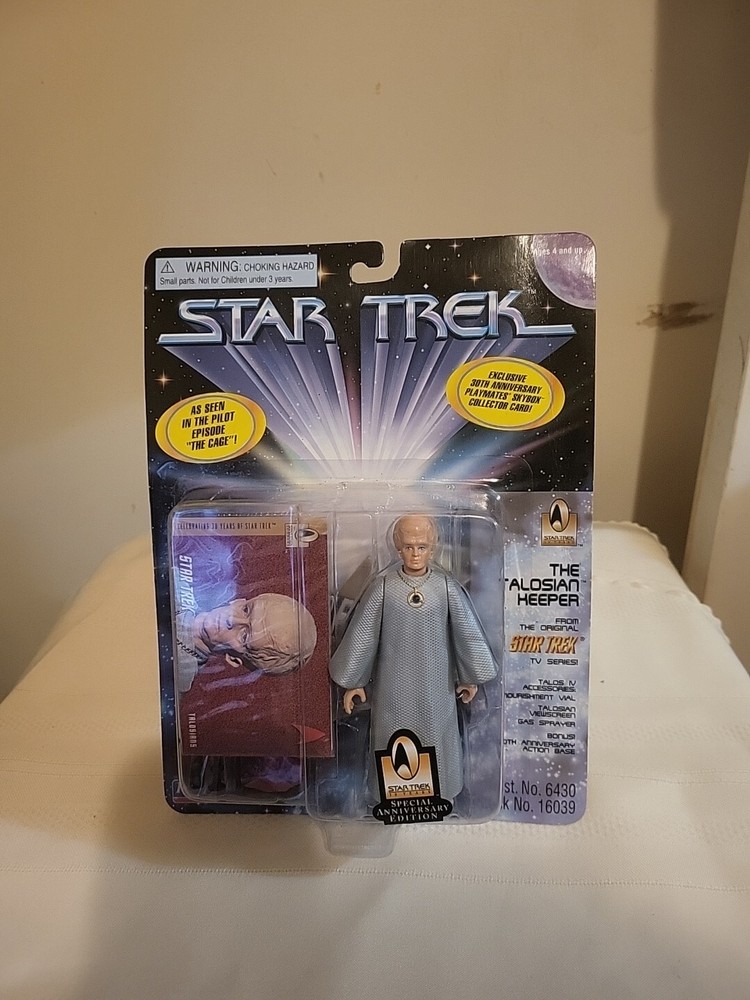 Star Trek The Talosian Keeper Action Figure Special Anniversary Playmates 1996