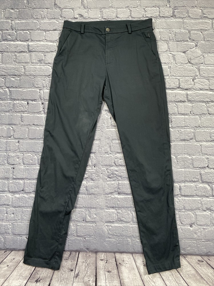 Lululemon ABC Commission Chino Warpstreme Men’s 31 Gray Golf Career Pants