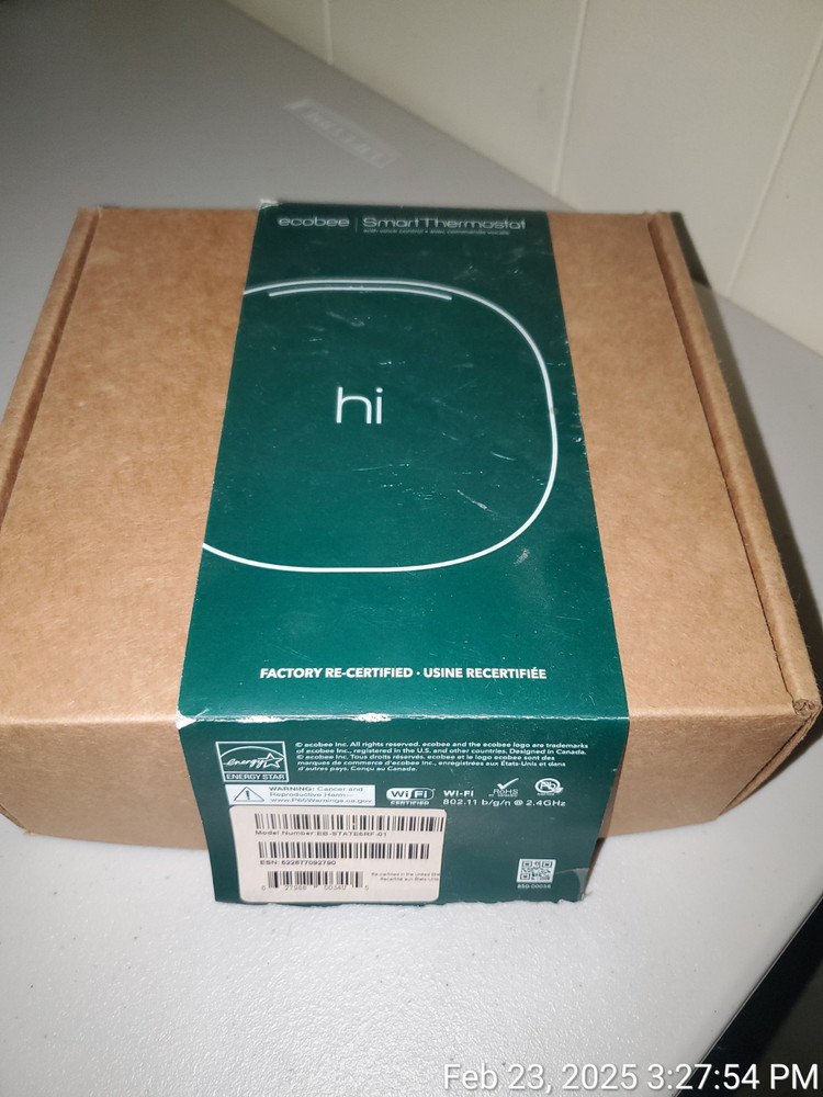 Ecobee Smart Thermostat Premium (EBSTATE601)