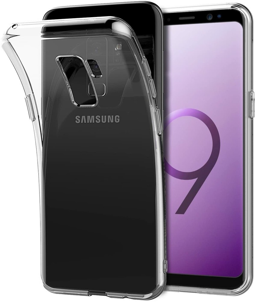 Samsung Galaxy S9 Plus Clear Case Soft TPU Bumper Cover Scratch Resistant Hybrid