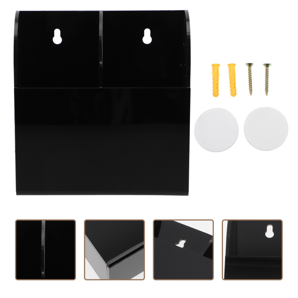 Control Remote Storage Box Compatible with Most Remotes Controller Holder