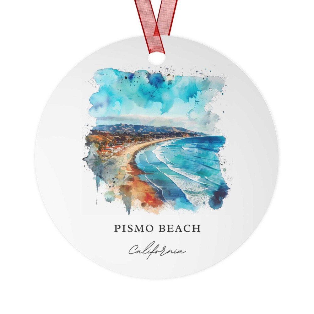 Pismo Beach Ornament Unique Pismo Beach Souvenir Pismo Beach Ca Xmas Decor And
