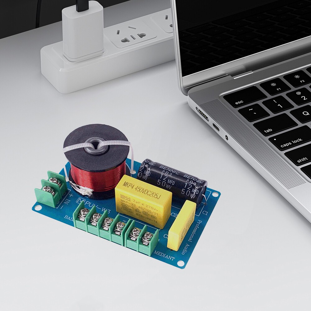 3-Way Speaker Frequency Divider MKP Metal Film for 3.5/4/4.5-8 Inch Speakers