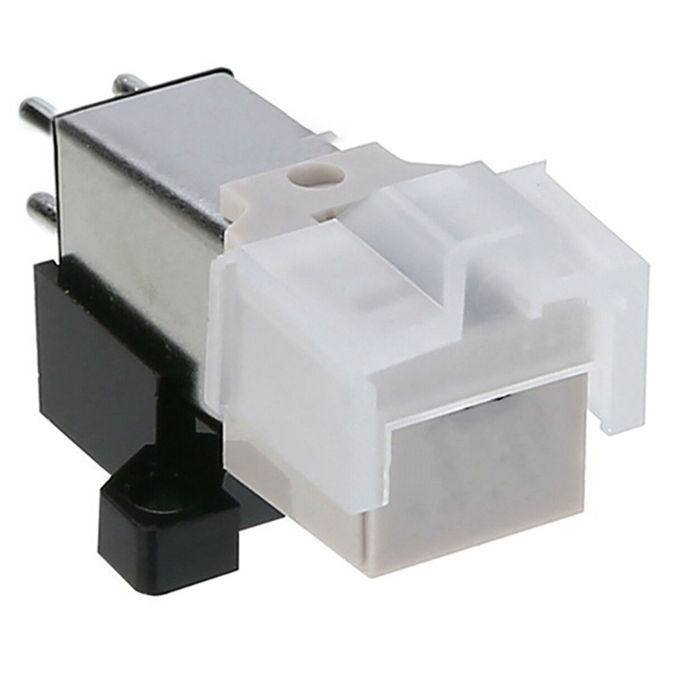 Magnetic elliptical stylus needle for vinyl record player turntable cartridge  