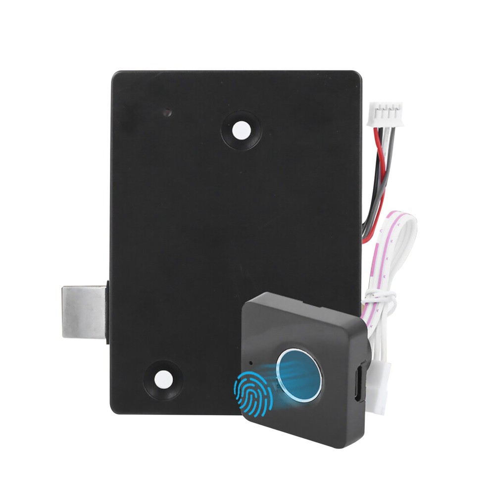 Biometric Fingerprint Lock Keyless USB Rechargeable Secure Door Drawer Cabinet Tool-image