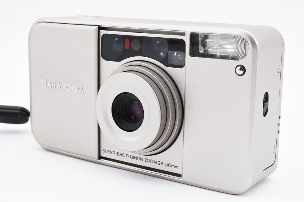 FUJIFILM TIARA ZOOM 35mm Point & Shoot Film Camera with Strap Exc+++ Japan Model A653