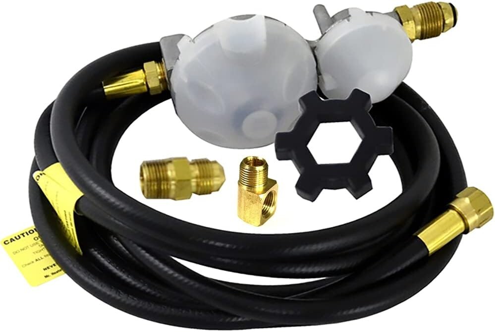 Portable Vent Free Heater Accessory Kit - 1076 sq ft Coverage, No Assembly