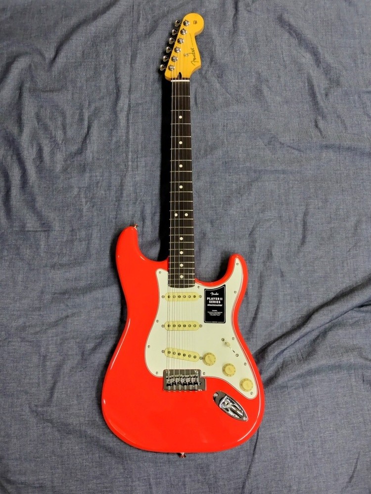 Fender Player II Stratocaster RW CRR Coral Red