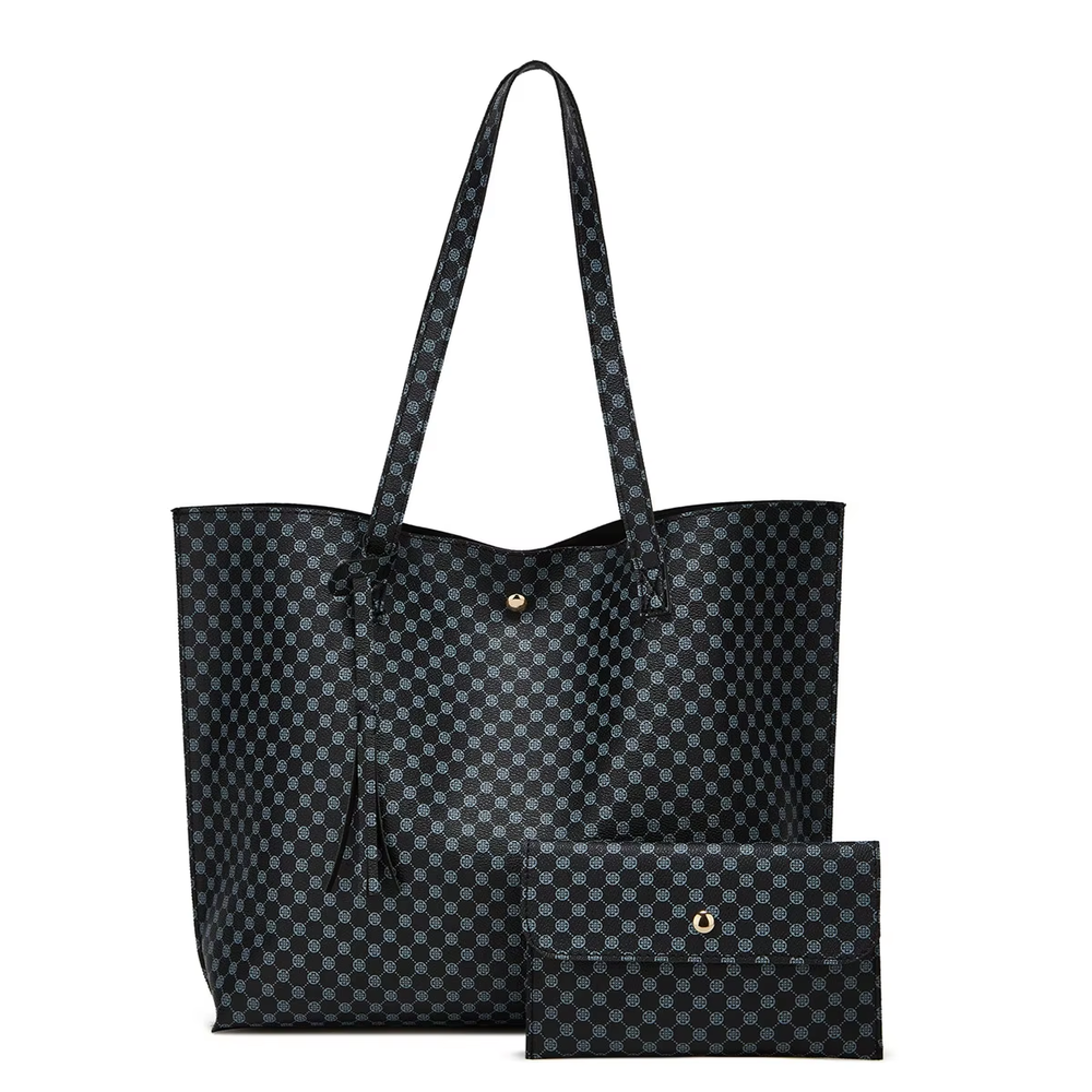 High-Capacity Ladies Business Tote Bag New Fashion Handbag Cross-Border Trend La-image