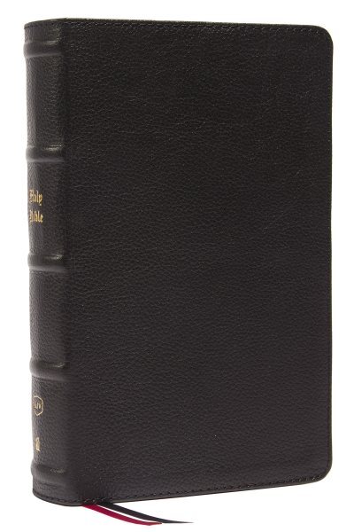 Holy Bible : King James Version, Black, Personal Size, Genuine Leather, End-o...