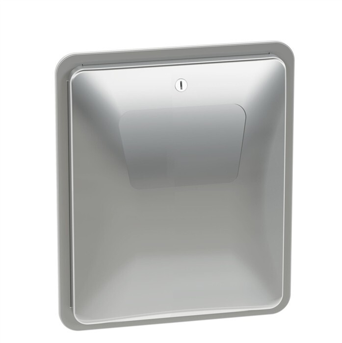 Bradley MODEL 4A11 Diplomat Napkin Disposal, Partition-Mounted