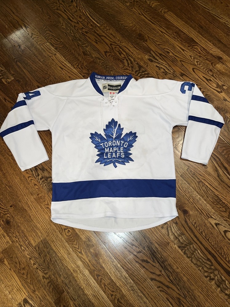 Toronto Maple Leafs Auston Matthews White Away Reebok Jersey Size 50 NHL