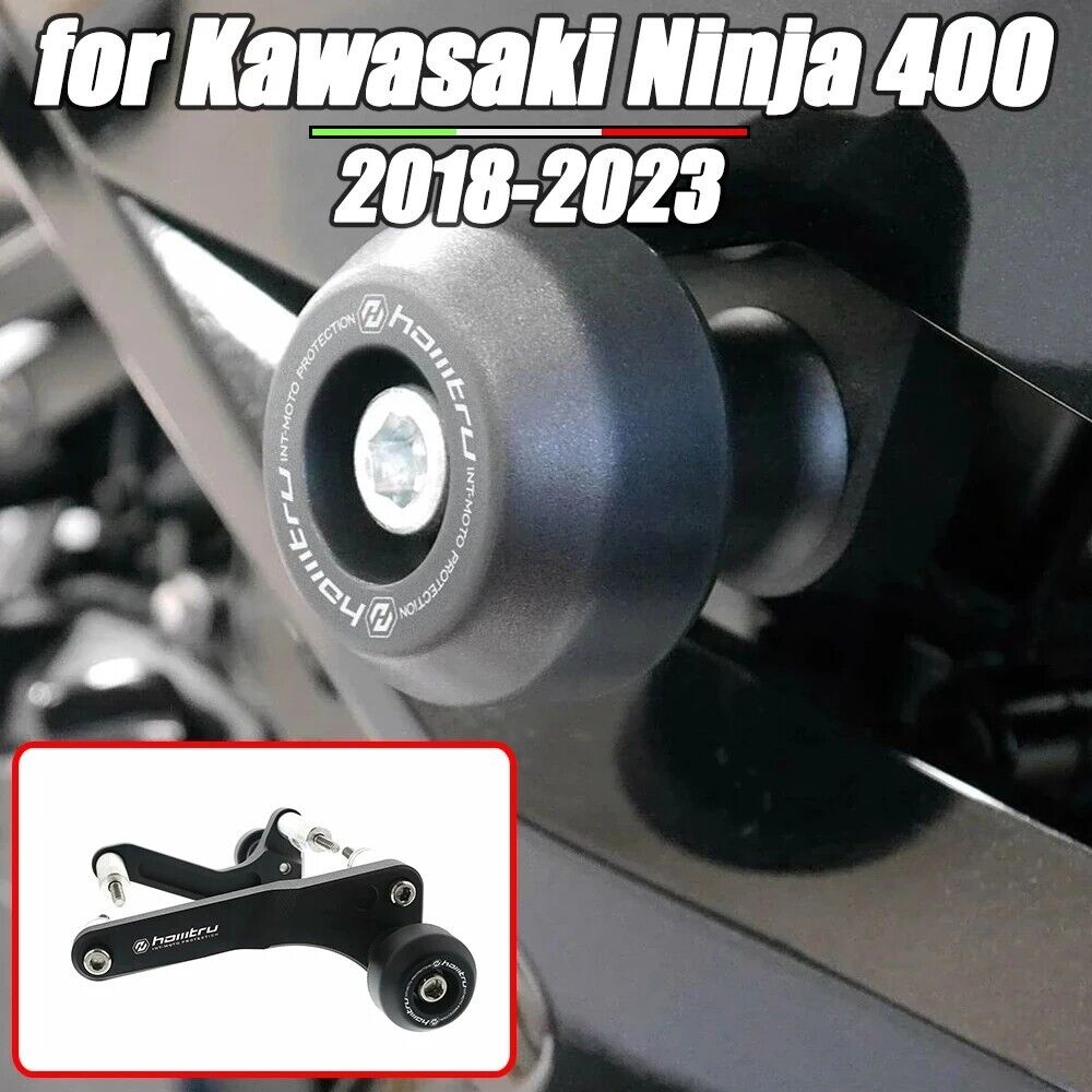 Frame Slider Engine Fairing Guard Crash Pad Protector For Kawasaki Ninja 400