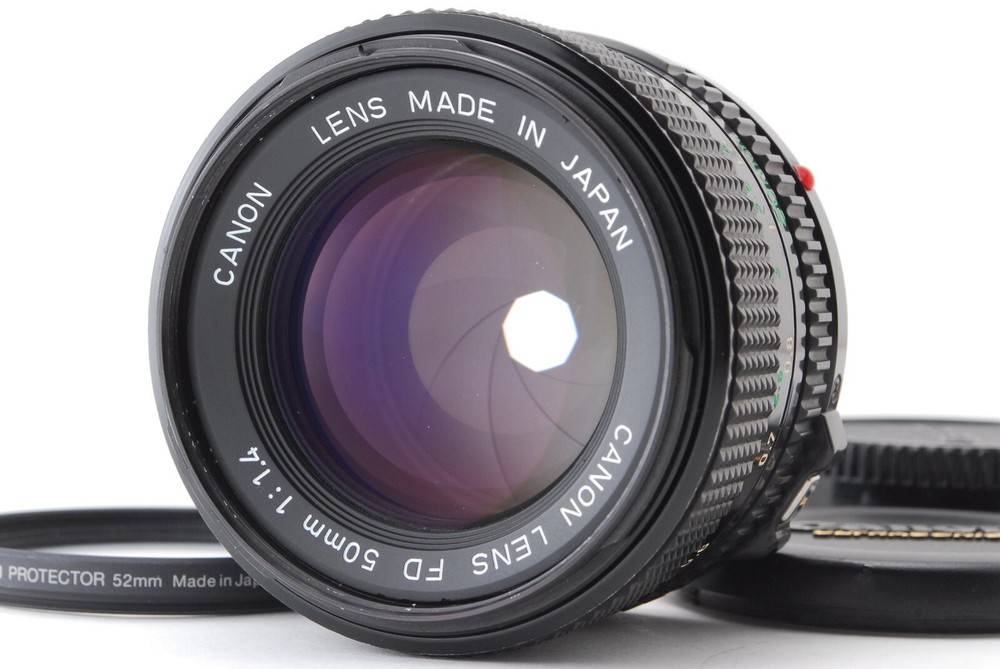 Canon FD 50mm F1.4 Manual Focus Lens for FD Mount - Mint Condition from Japan