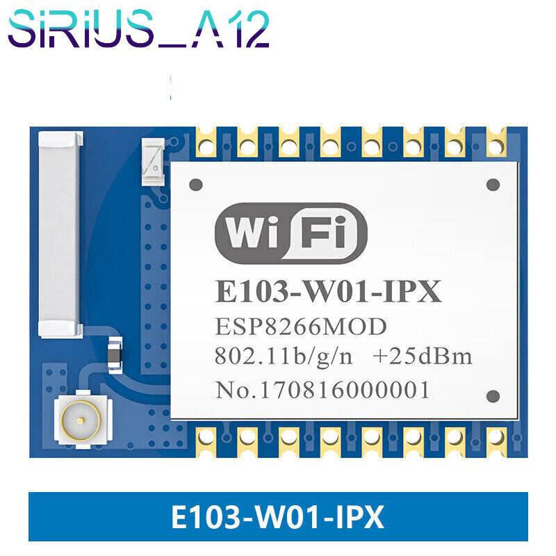 IoT ESP8266 Wireless UART-Wifi Module Transceiver 2.4ghz 20dBm WLAN E103-W01-IPX-image