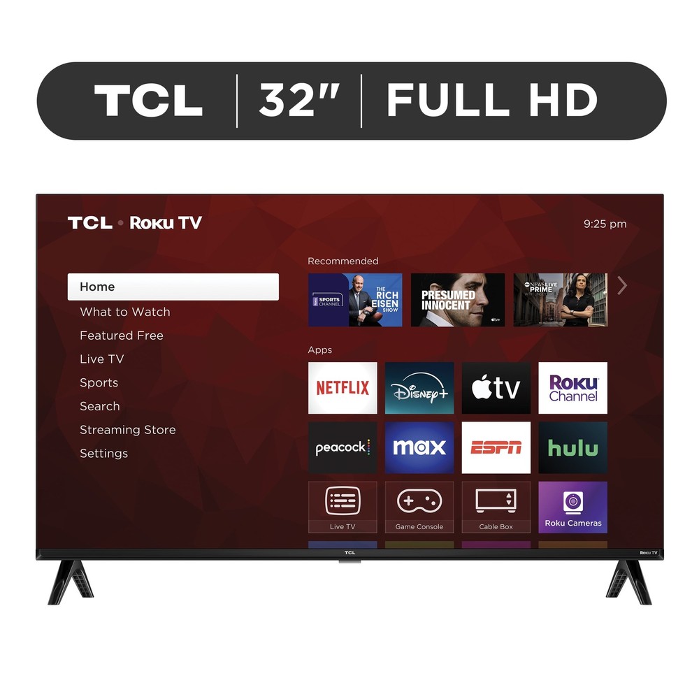 TCL 32-inch S3 Full HD 1080P Roku Smart LED TV 32S357