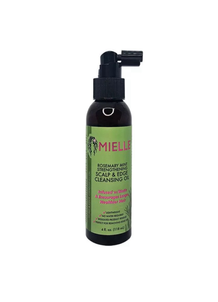 Mielle Rosemary Mint Scalp & Edge Cleansing Oil 4oz Strengthening Treatment NEW