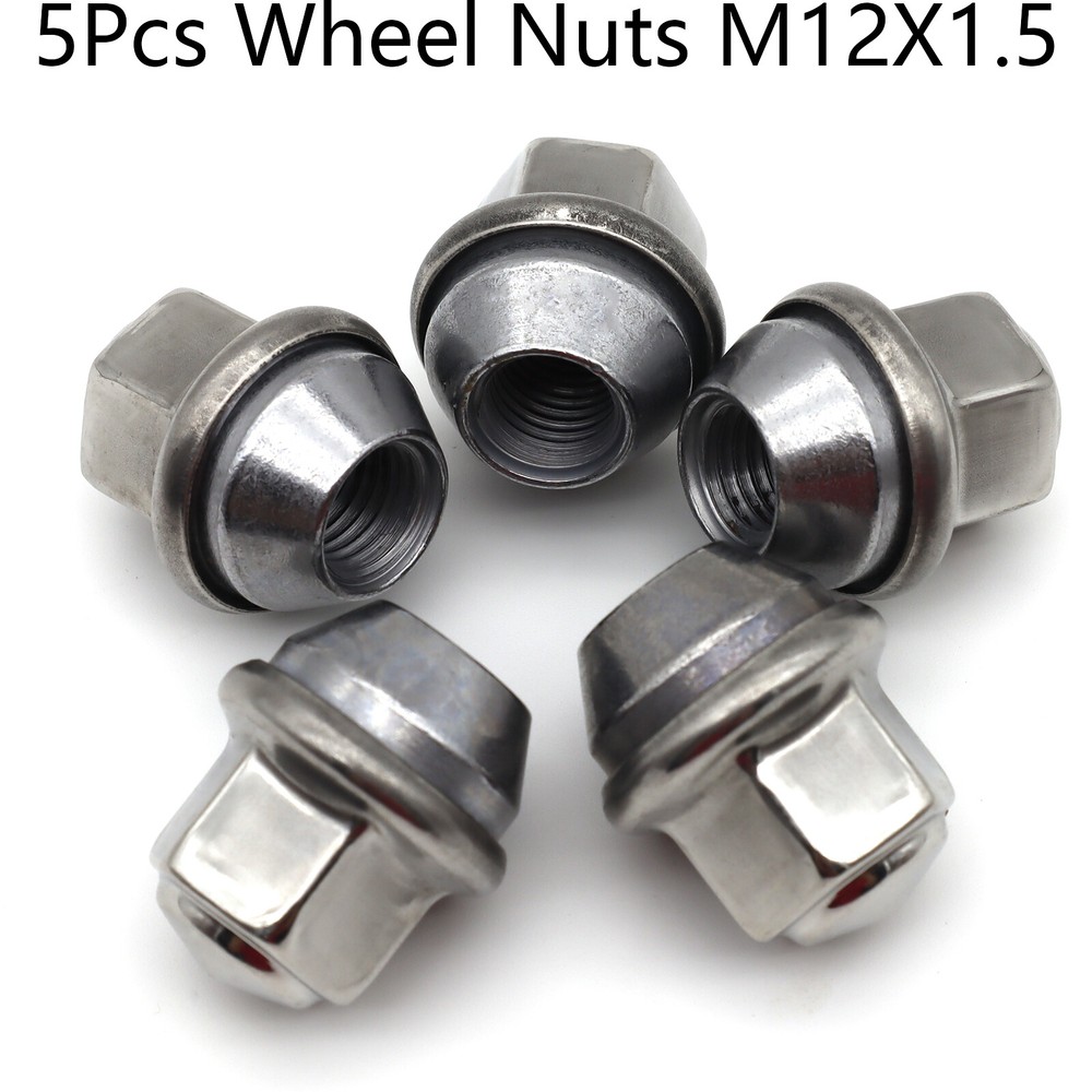 5x Tornillos de rueda Tuercas M12 x1.5 para Ford Focus Fusion Escape EcoSport ACPZ1012H
