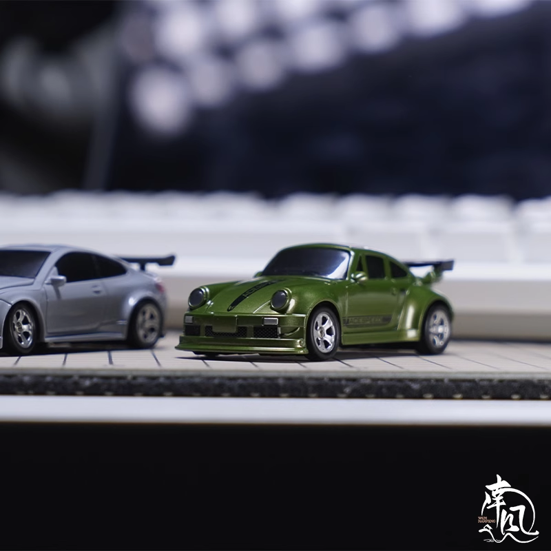 Desktop RC 1/64 911 Model Stunt And Drift 2.4g Mini Racing RC Car JP seller