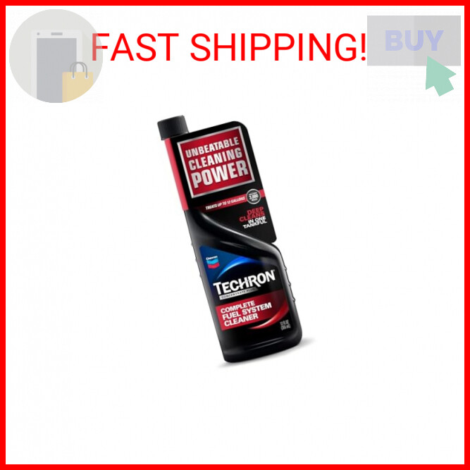Chevron Techron Concentrate Plus Fuel System Cleaner, 12 oz, Pack of 1
