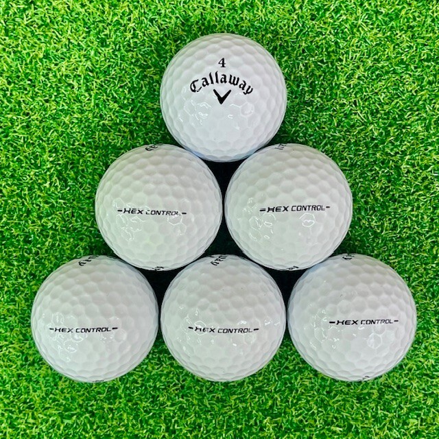 24 Mint Callaway Hex Control Golf Balls AAAAA 5A Grade Free Shipping