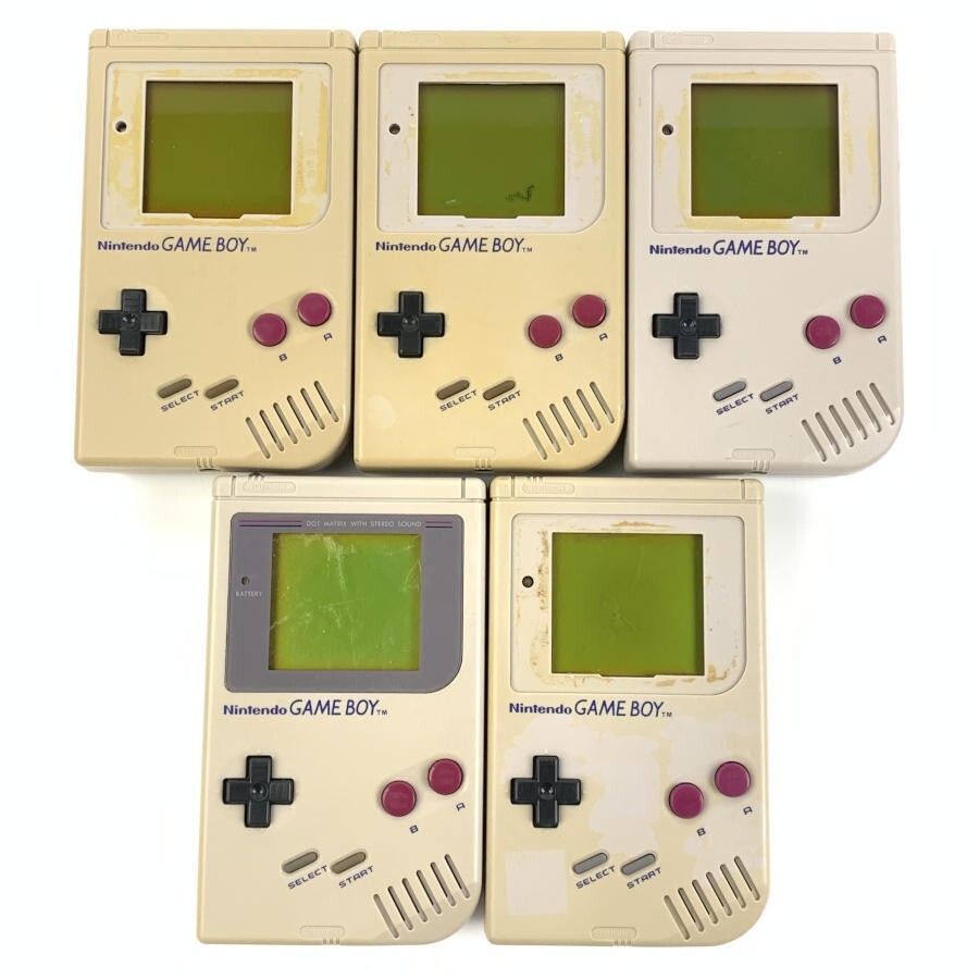 Nintendo GameBoy Console DMG-01 Lot of 5 For Parts Repair From Japan 3731 UG