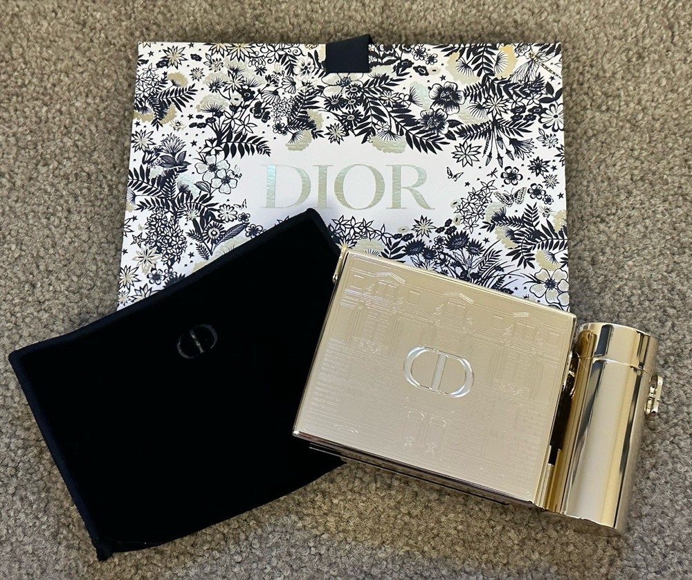 Dior VIP Gold Mini Bag Clutch Coffret 2021 Rouge Minaudiere Rare Gift