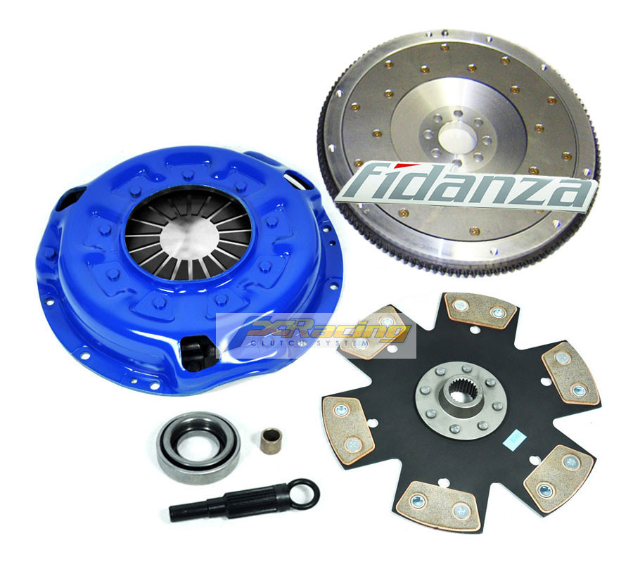 FX Stage 4 Clutch Kit with Fidanza Flywheel for 90-96 Nissan 300ZX Turbo VG30DETT