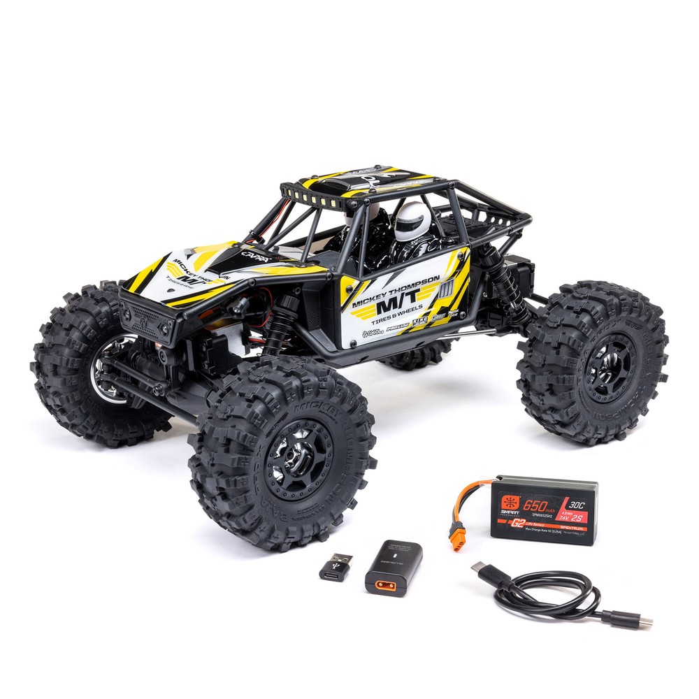 Axial AXI-1750T2 1/18 UTB18 Capra 4WS 4WD Trail Buggy RTR with Battery &