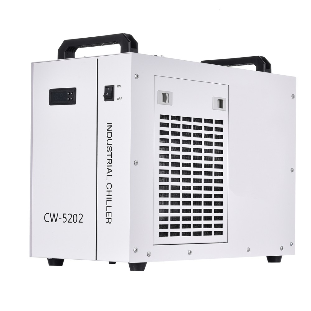 CW-5202DH Industrial Water Chiller CO2 Laser Engraving Cutting Water Cooling New