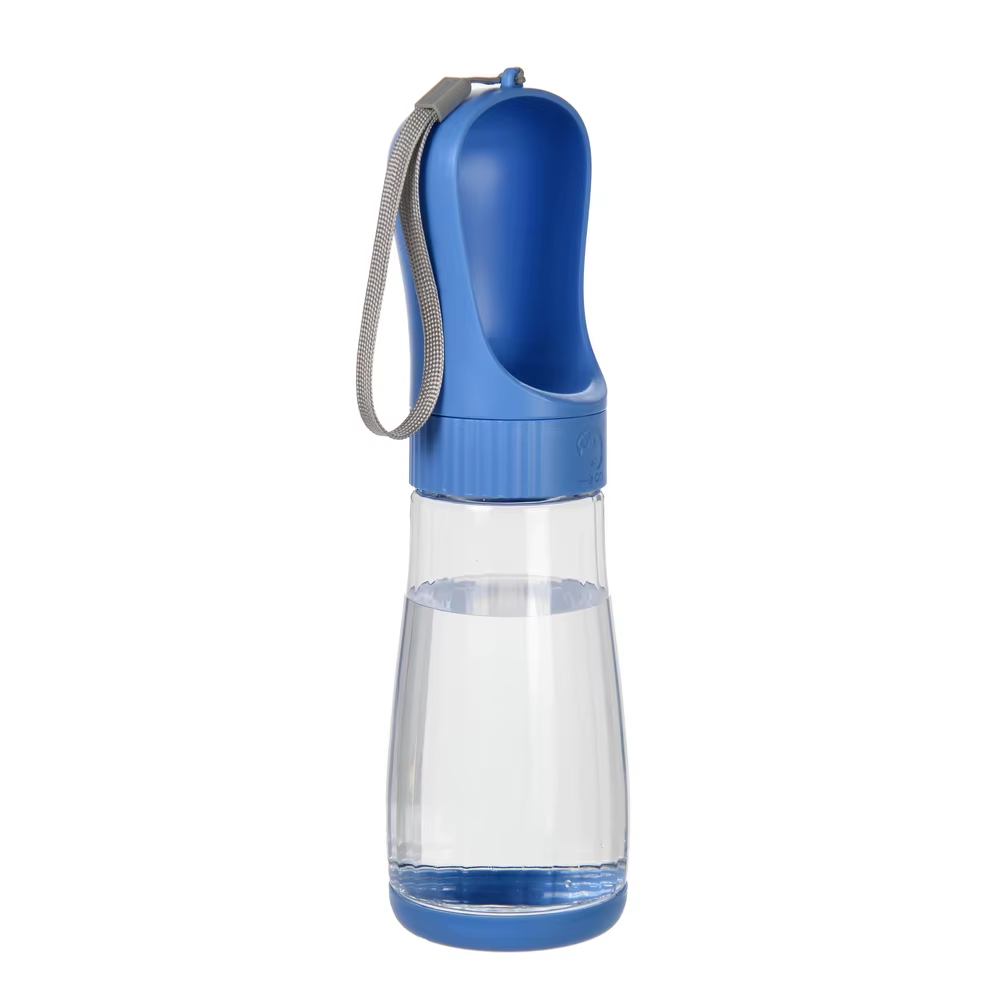 Travel-Friendly 2-in-1 Portable Dog Water Bottle & Food Container
