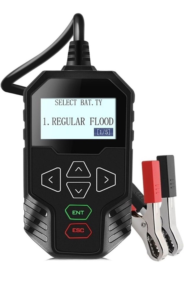 12V Car Battery Tester Truck 24V 100-2000CCA Automotive Battery Analyzer Tool