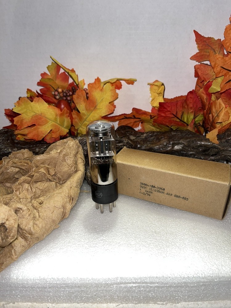 RCA-JAN CRC 6E5 Magic Eye Vacuum Tube Tested