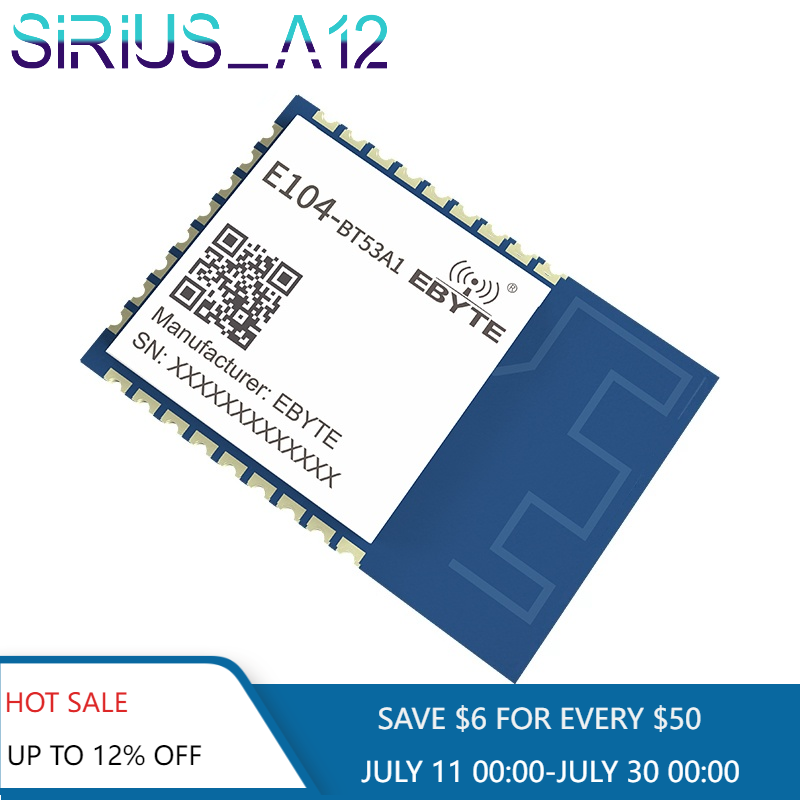 EFR32BG22 2.4GHz BLE 90m SMD BLE5.2 Module IC PCB Smart Home Bluetooth Module