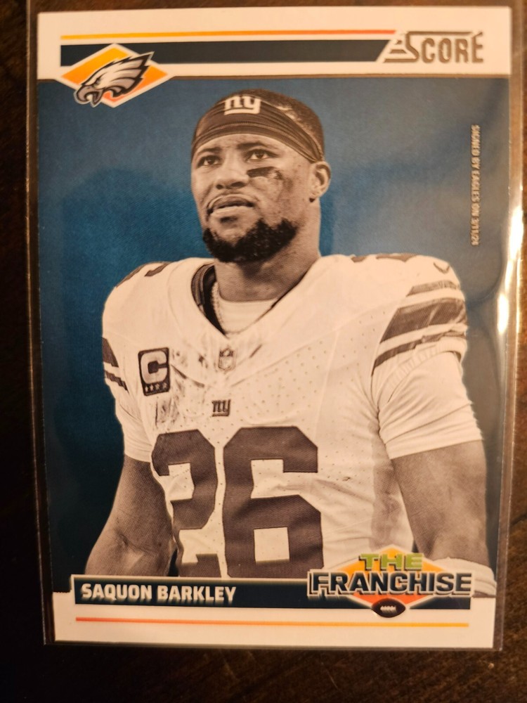 2024 Score Saquon Barkley The Franchise #26