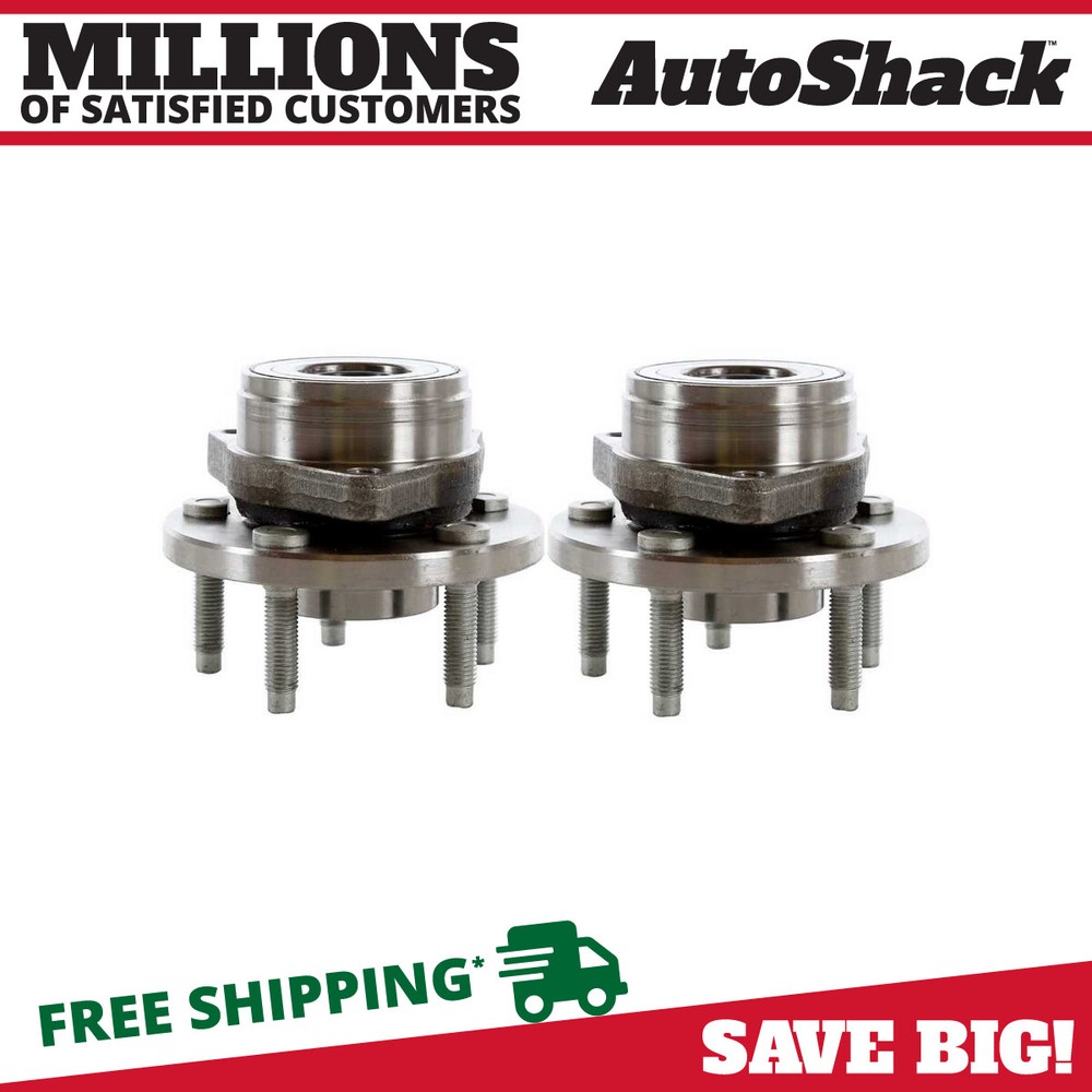 Front Wheel Hub Bearings Pair 2 for Mercury Sable 1996-2007 Ford Taurus 3.0L V6