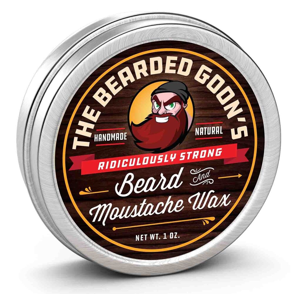 Bearded Goon Ridiculously Strong Beard & Moustache Wax -All Natural Style & Hold