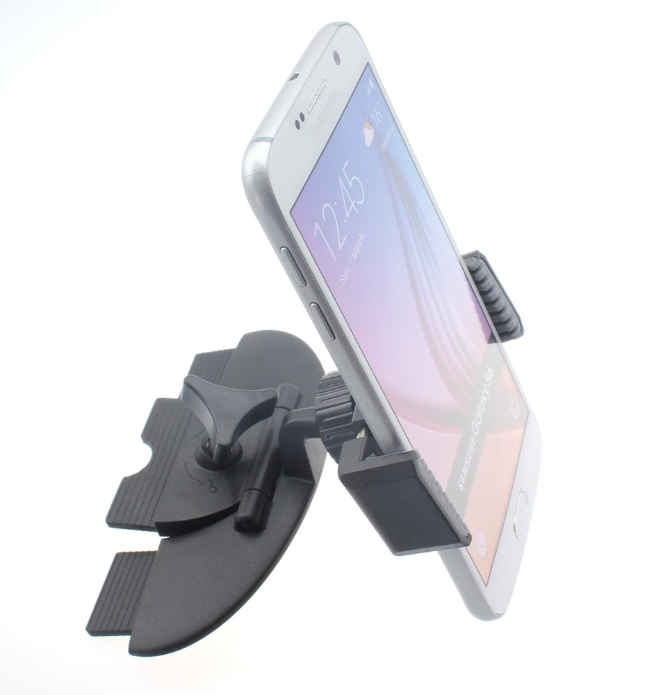 For Samsung Galaxy S25/Ultra/Plus - Car Mount CD Slot Holder Cradle Swivel Dock