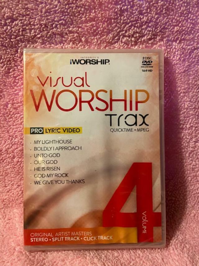 Visual Worship Trax Vol 4 DVD 2014 Brand New Sealed-image