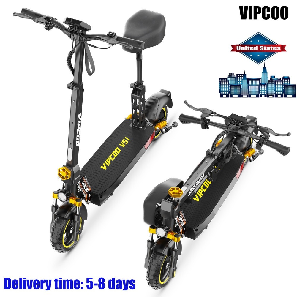 Electric Scooter for Adult Foldable Scooter with Seat 700W 45KM/H Urban Commuter