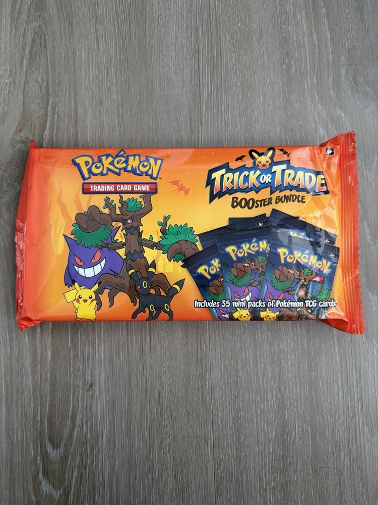 Pokemon TCG 2024 Trick or Trade BOOster Bundle (35 Mini Packs) - New Sealed