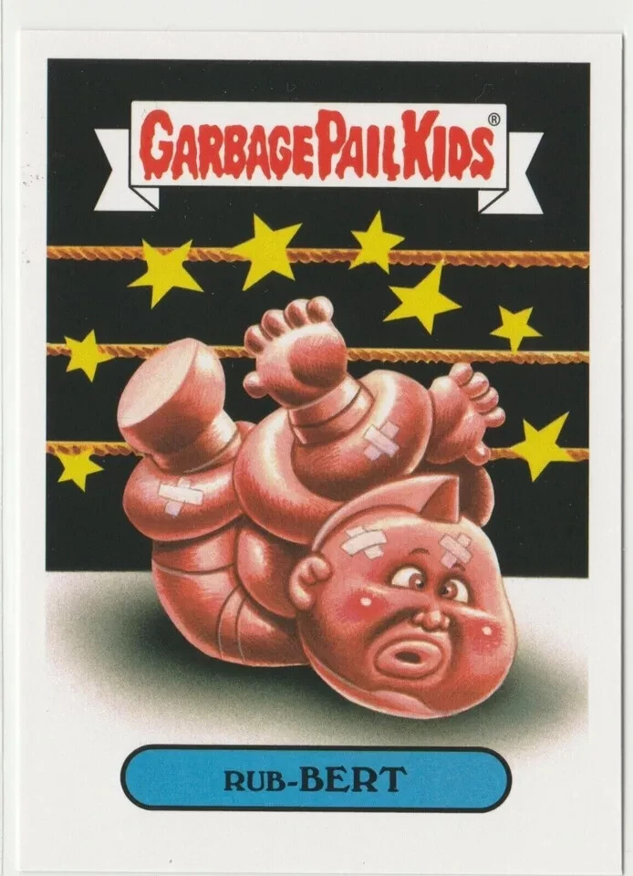 Rub-Bert 1b Garbage Pail Kids GPK 2018 We Hate the 80s Trading Card  