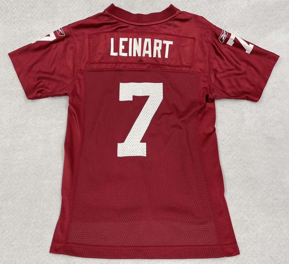 Arizona Cardinals Matt Leinart Reebok NFL Football Jersey Youth Boys M 10-12