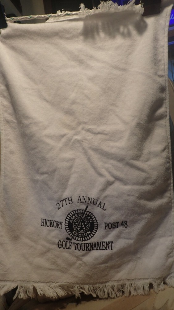 27th Annual Hickory Post 48 Golf Tournament Players Towel
