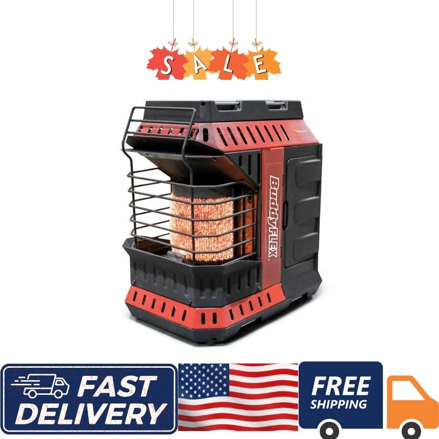 Mr Heater 8,000-11,000 BTU Buddy Flex Portable Radiant Heater