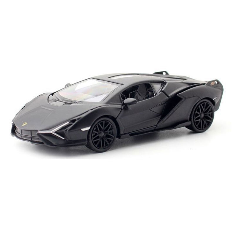 1/32 Lamborghini Sian FKP 37 Diecast Model Car Boys Toys Gifts for Kids Black