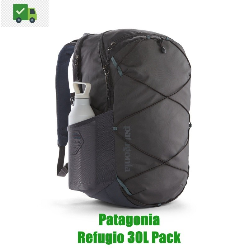 Patagonia Refugio 30L Water-Resistant Daypack for Hiking and Commuting